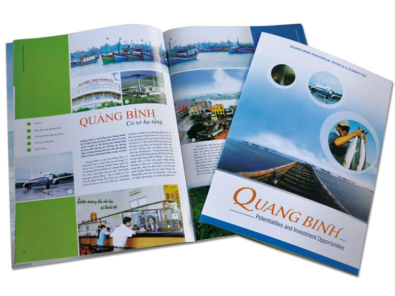 Mẫu catalogue giới thiệu về ngành du lịch Quảng Bình